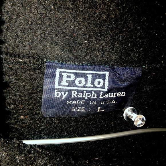 Vintage polo fleece sweater - Picture 1 of 4